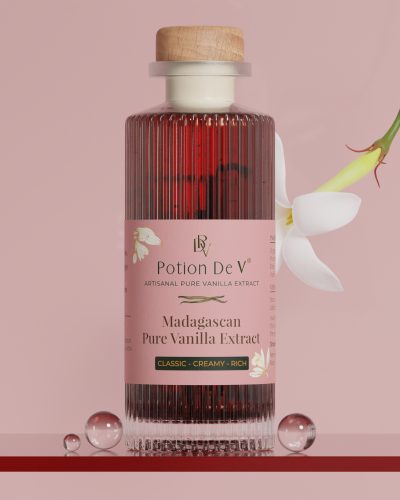 Madagascan Pure vanilla extract pink